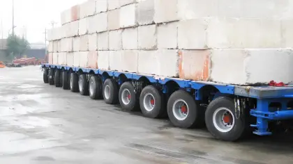 Nicolas MDED modular trailer