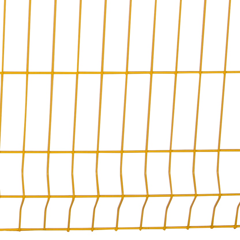 3d شبكة سلكية السور مثلث ملحومة الانحناء السياج