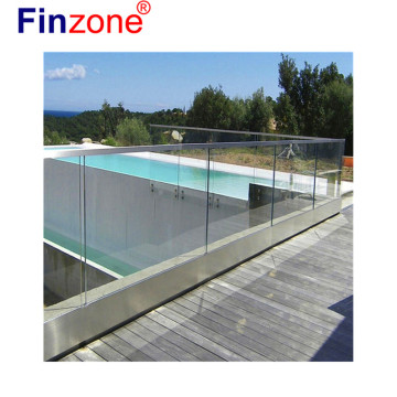 Stainless Steel Handrail Glass Balustrade for Sale