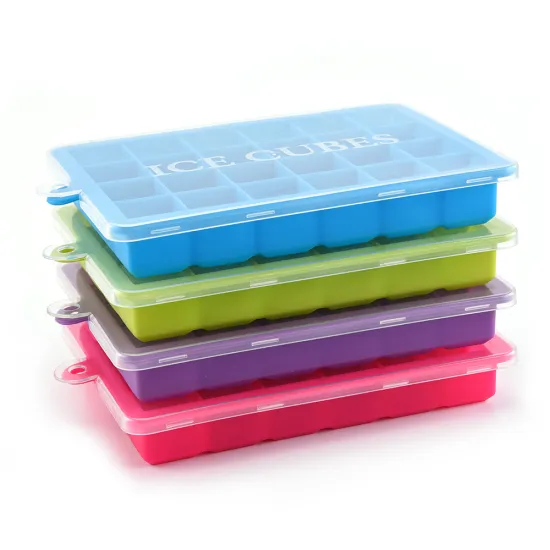 Y806 Flexible Silicone Ice Cube Molds: A Premium Choice for Easy Release and Versatile Use in the Freezer