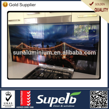 3D glass partition glass curtain wall design