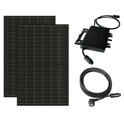 Balcony Solar Kit: 800W Micro Inverter with 2kW Battery Small Hybrid System