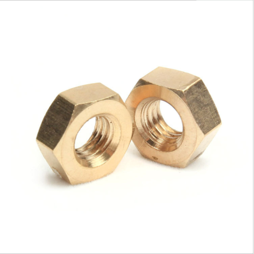 ANSI / ASME B18.2.2 Hex Nuts Kolstål 5G Mässing