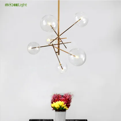 Postmodern Gallotti & Radice Bolle Chandelier in Hotel Restaurant Living Room Bedroom