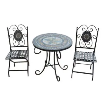 Mosaic chair, chair measures 39*36*93cm