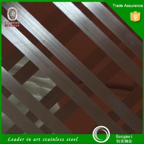 Alibaba hot products news 2015 3mm etched stainless steel sheet for door decoration