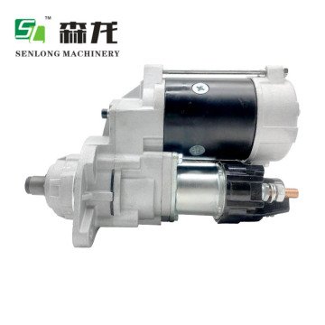 24V 10T Excavator Starter S6D102T PC200 - Αριθμοί εξαρτημάτων 6008634410, 6008634510, 6008634610