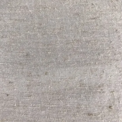 Rayon linen blended knitted fabric