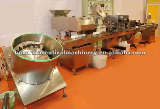 Tablet/Capsule Bottle Filling Linkage Line