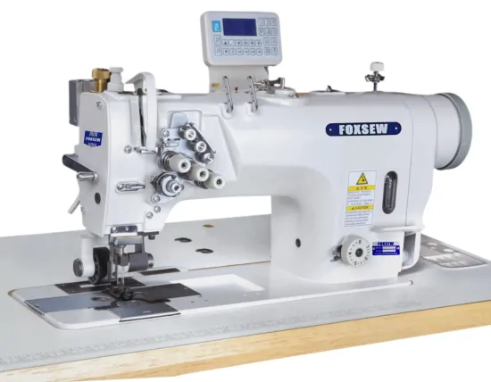 Direct Drive 3-Needle Lockstitch Sewing Machine with Puller