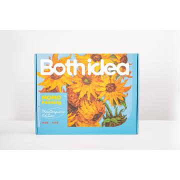 إطار صورة الطين الملون المصنوع يدويًا للأطفال