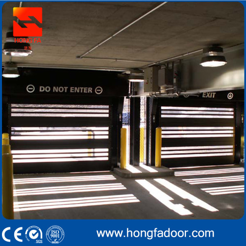 Aluminium Alloy Spiral Roller Shutter Door