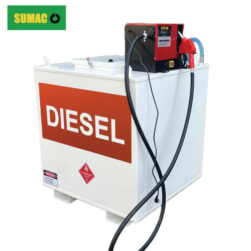 Serbatoio diesel auto -bunito a doppia parete con pompa