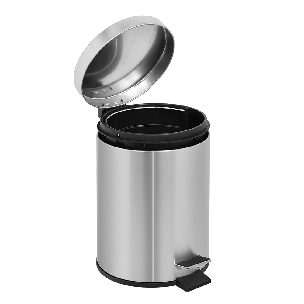 stainless steel pedal bin