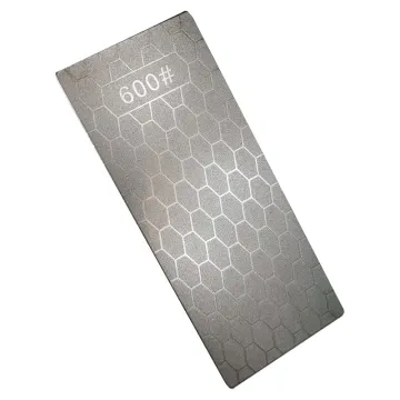Diamond 600# Ultra-thin Honeycomb Surface Whetstone Knife Sharpener Set for Carbon Steel