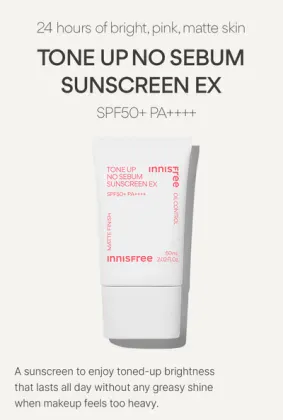 Innisfree Korean Beauty: Sebum Control & Pore Care Make-Up Kit - Tone Up, Sunscreen & More