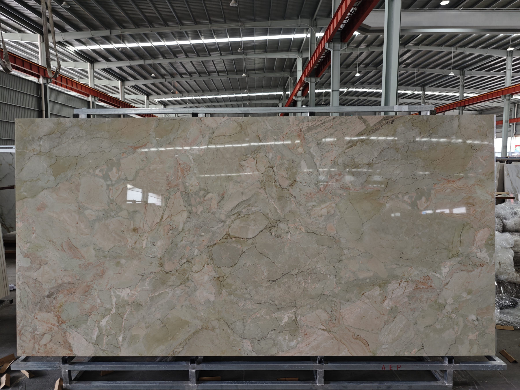 مصقول حجر حديقة مونيه