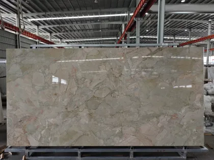 Polished Monet`s Garden sintered stone porcelain slab