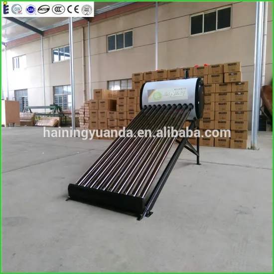 Galvanized Steel Compact Solar Vacuum Tube Solar Water Heater