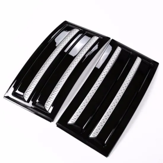 ABS Gloss Black Door Trim Stickers for Land Rover Range Rover Evoque