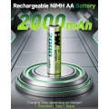 HW 鎳氫充電 AA 電池 2500mAh