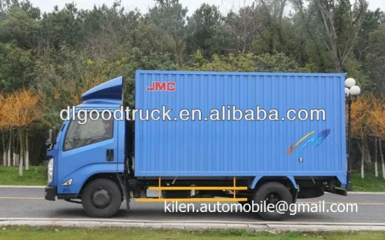 JAC insulated van cargo truck 4X2