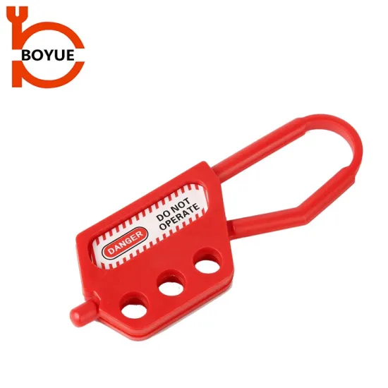 High-Quality Insulated Security Nylon Lockout Hasps for Electrical Device Lockout: Chinese Manufacturer