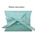 Creative Design Turquoise Customized Pillow Paper Box