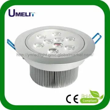 9*1W LED Recessed Cool Ceiling Light