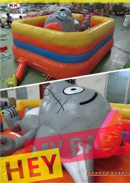 Inflatable bouncer, inflatable trampoline, inflatable jumping Kids Play bouncing land
