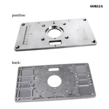 Aluminium Router Table Plate Router Table Insert Plate Woodworking Benches Wood Trimmer Woodworking Engraving Machine New Tools