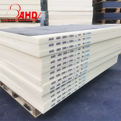ABS Sheet Natural Ivory White Plastic Sheet Boards
