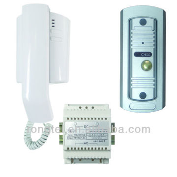 entry phone, outdoor station+handset+power supply