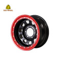 Ruedas de acero Beadlock 4x4 de 17 pulgadas 5x114.3