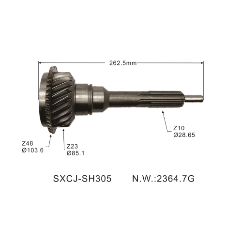 Parti auto: albero di trasmissione per IVECO 2840 - 8871256 /42548128 /8869638 /1323302027 /8871257