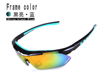 Online wholesale sport own brand sunglasses with TR90 frame
