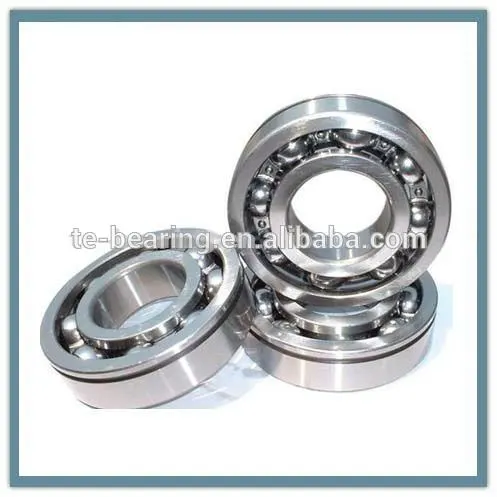Quality chrome steel bearings deep groove ball bearing 6201
