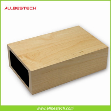 New Wood Bluetooth Speaker with Alarm Clock