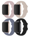 Siliconenband compatibel met Apple Watch