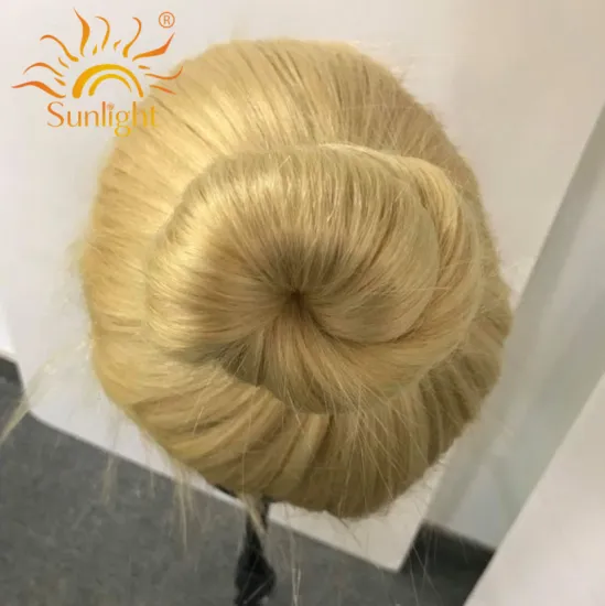 Sunlight Best Selling Hair Vendors Raw Indian Top Lace Front Wholesale Brazilian Remy Color 613 Blonde Transparent Frontal Wig