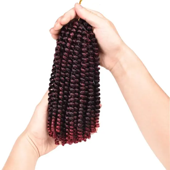 Alileader Wholesale Price 5 Colors Synthetic Hair Extensions Braids Spring Hair Extensions