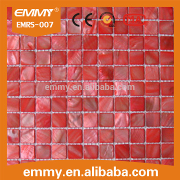 cheap wholesale dyeing shell mosaic tile for wall decoration