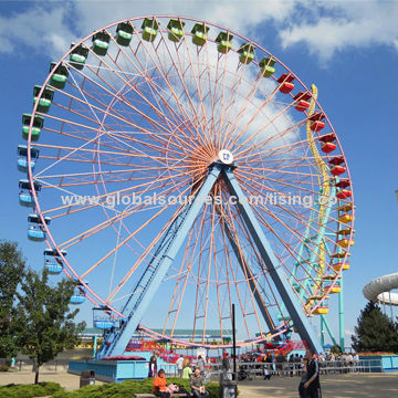 Top class amusement park ride big 200 feet century ferris wheel
