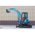 3.5ton Crawler Mini Excavator con asiento lujoso