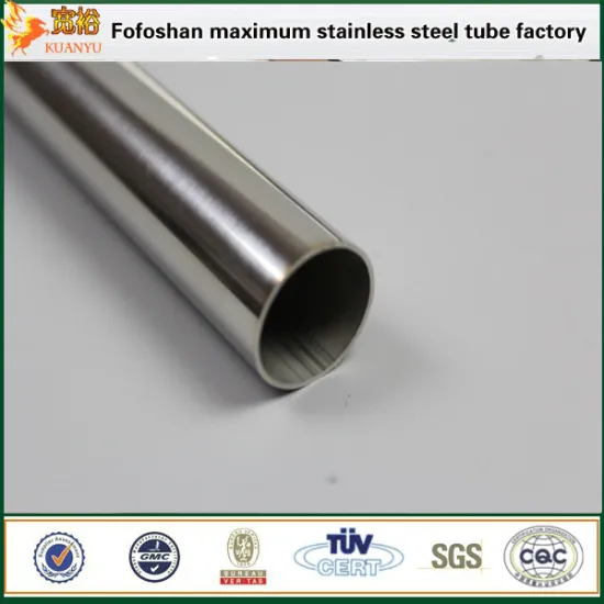 Rectangle slot stainless steel 316 handrail pipes