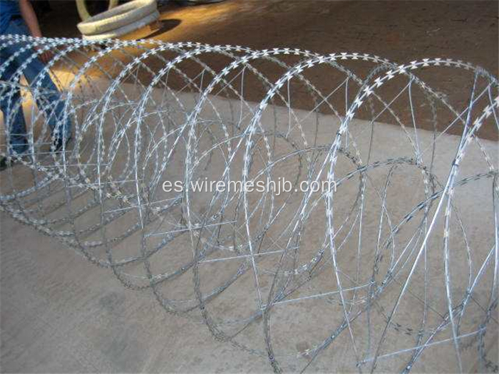 BTO-28 Galvanizado Concertina Razor Wire