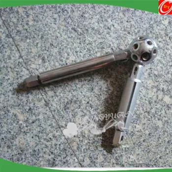 hot sale hollow 18 holes metal ball node tube system