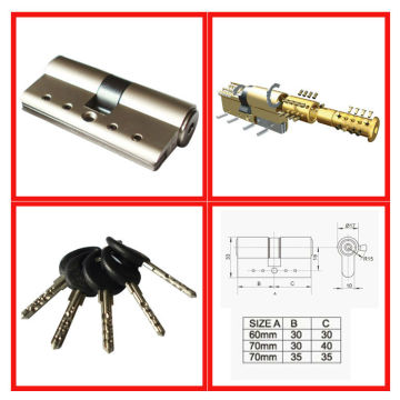 high quality brass cylinder lock Q18