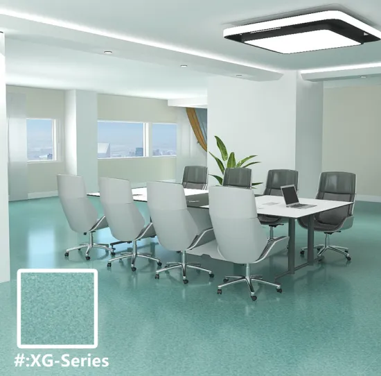 Commercial PVC Homogeneous adhesive Vinyl floor Roll