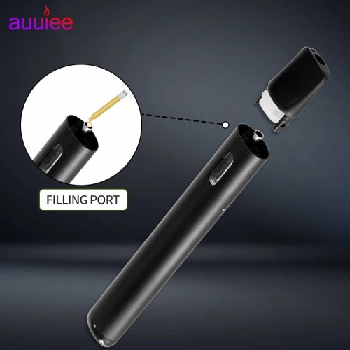 Auuiee Electronic Cigarette Customizing Liquid Capacity 1.0ml Refilling Odorless Safer Black E-Cig Factory